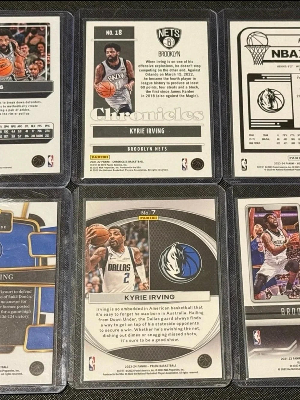 Kyrie Irving BKLYN Basketball Trading Card lot 32 - Picture 4 of 16
